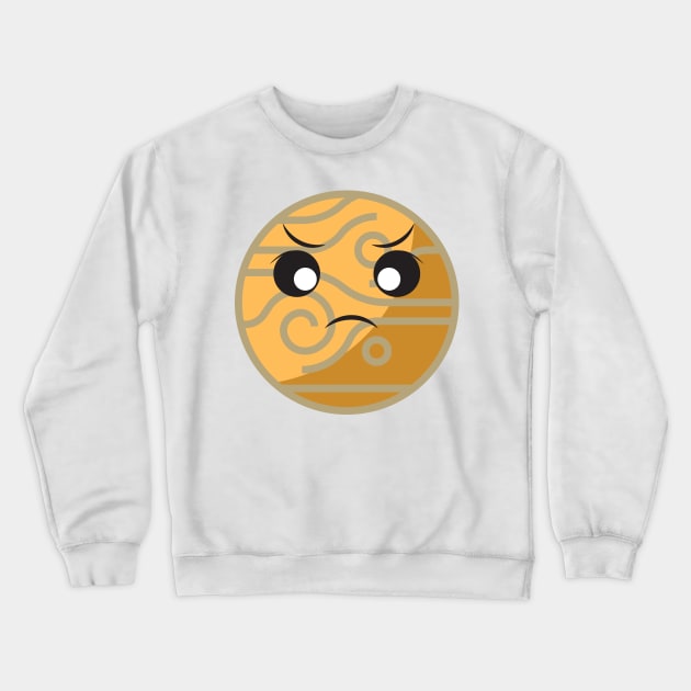 Disappointed Venus Crewneck Sweatshirt by Serene Twilight